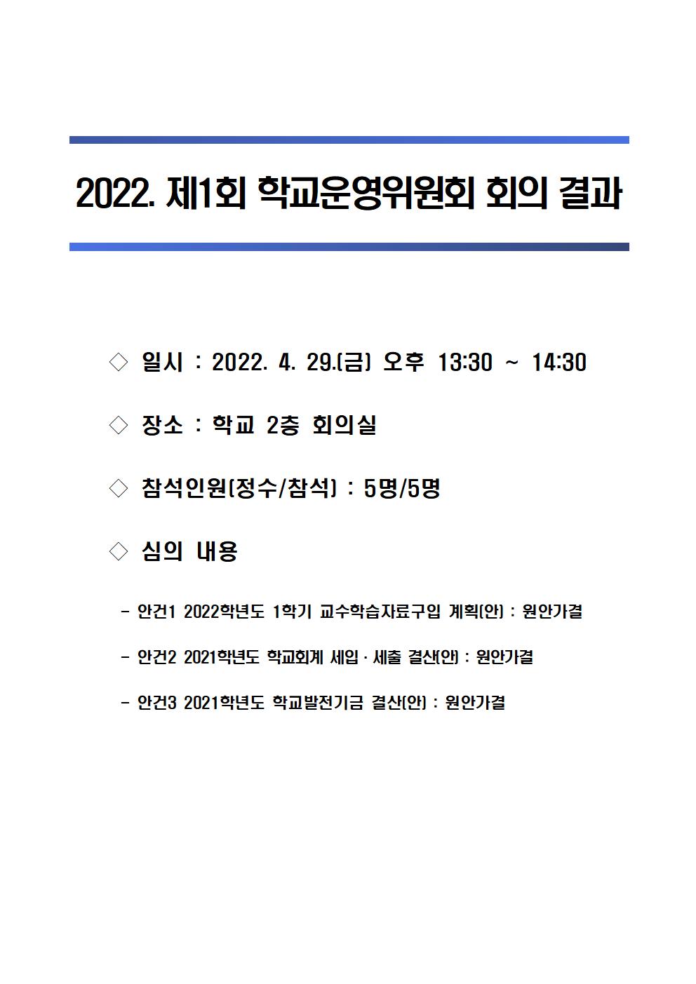 2022. 제1회 학교운영위원회 회의 결과001.jpg